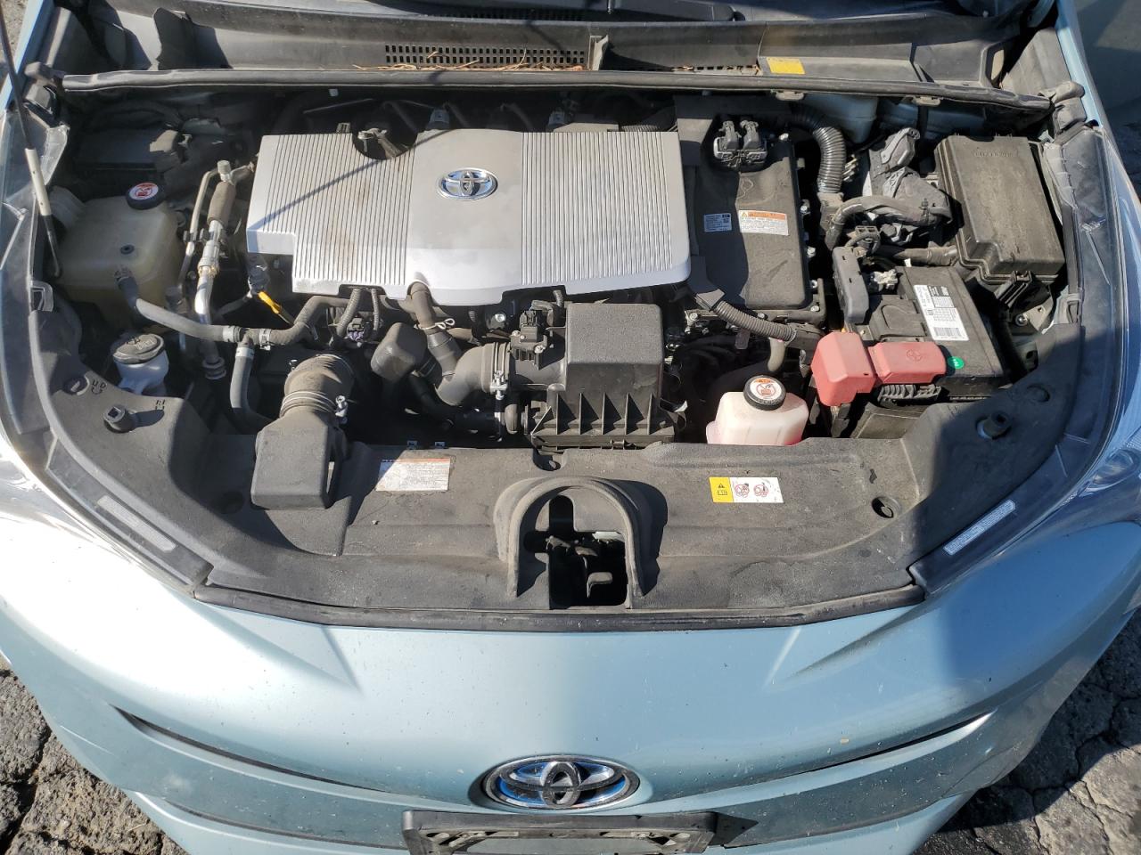 2016 Toyota Prius VIN JTDKBRFU1G3527586 Copart auction photo, minor dent/scratches damage thumbnail 11