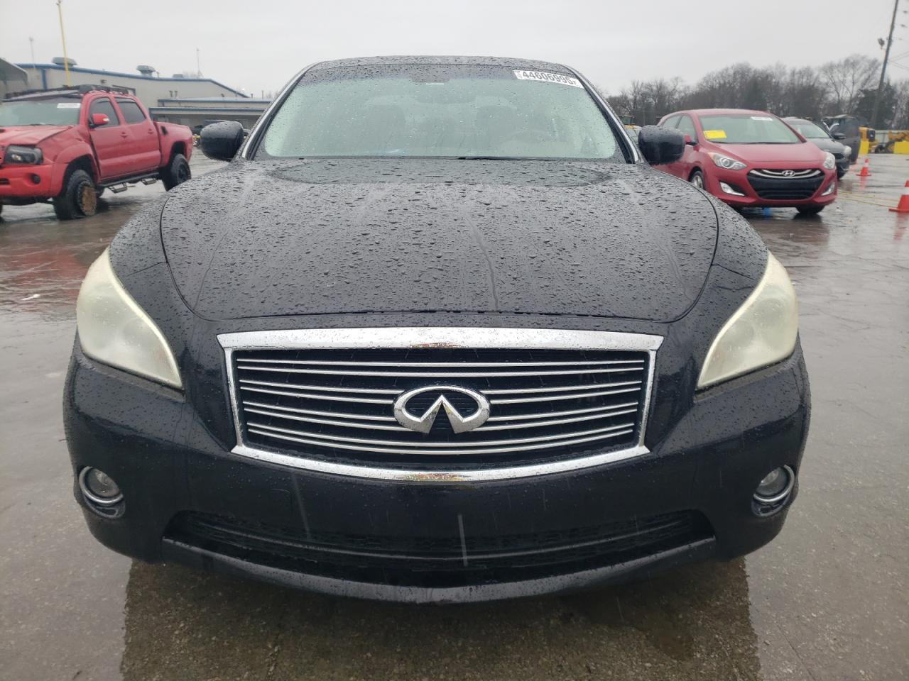 2011 Infiniti M VIN JN1BY1AR8BM377226 Copart auction photo, side damage thumbnail 5