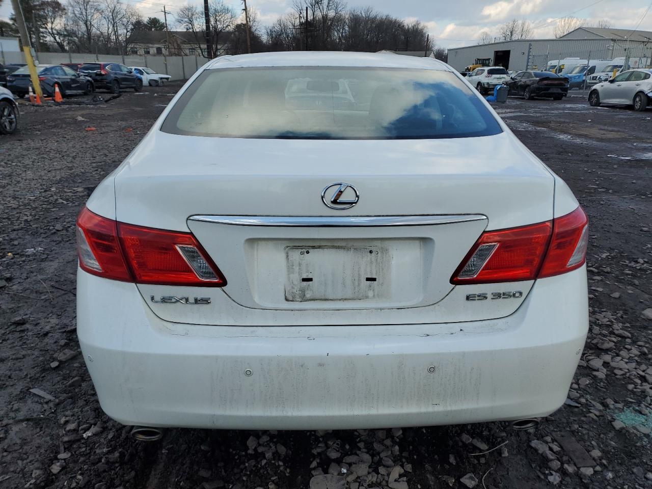 2007 Lexus ES VIN JTHBJ46G672023216 Copart auction photo, side / front end damage thumbnail 6