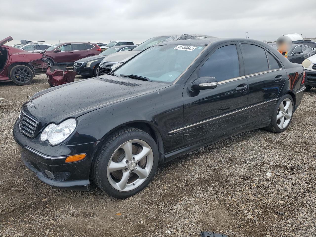 2006 Mercedes-Benz C-klasse VIN WDBRF52HX6F743338 - Copart auction photo