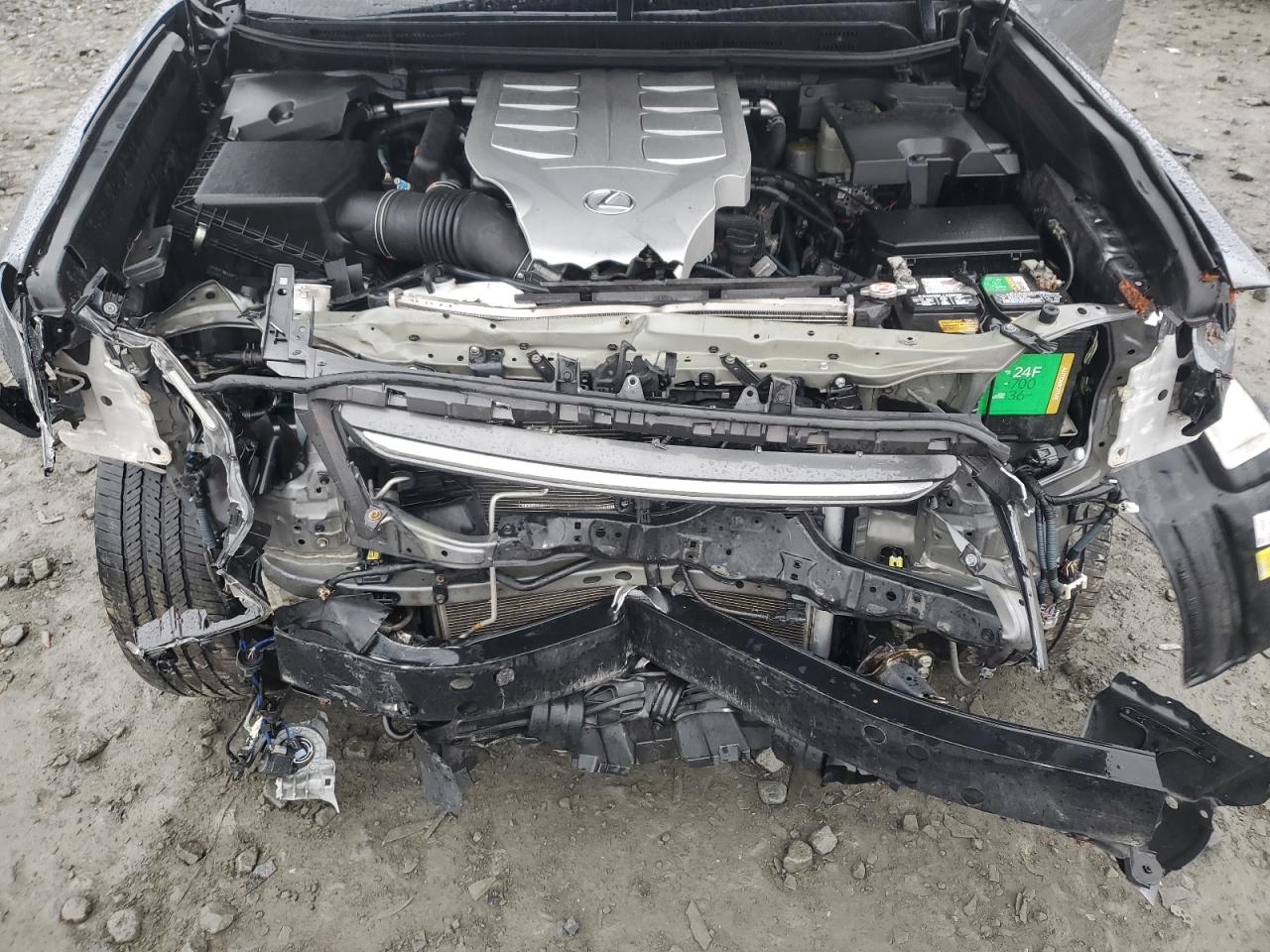 2017 Lexus GX VIN JTJBM7FX9H5163820 Copart auction photo, front end damage thumbnail 12