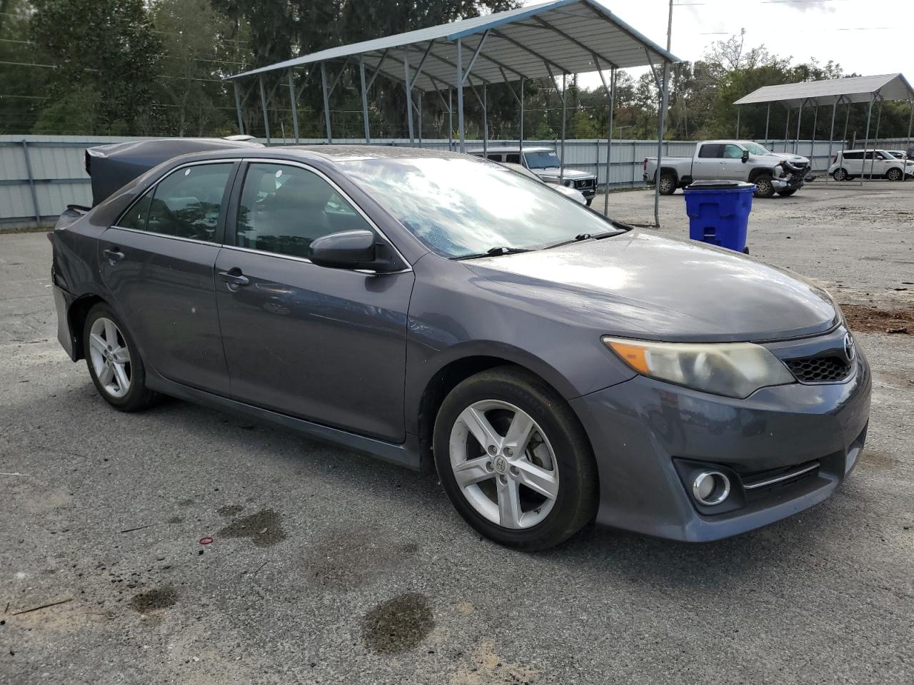 2014 Toyota Camry VIN 4T1BF1FK6EU813179 Copart auction photo, rear end / minor dent/scratches damage thumbnail 4