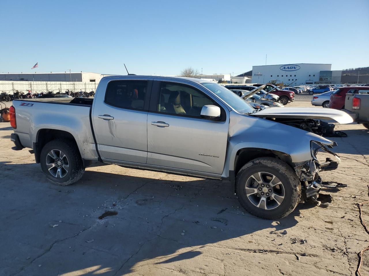 2020 Chevrolet Colorado VIN 1GCGTDEN5L1149570 Copart auction photo, front end damage thumbnail 4
