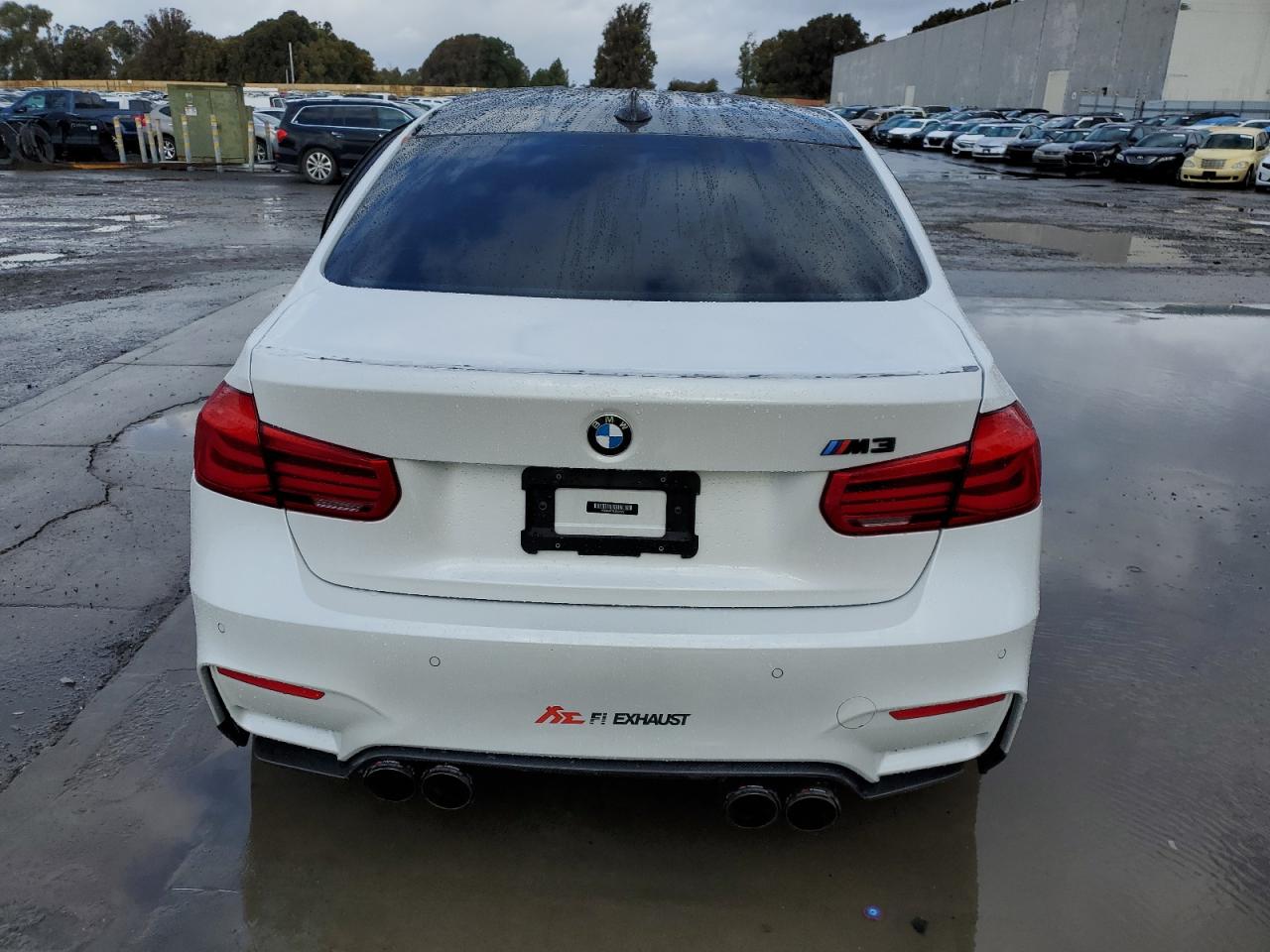 2018 BMW M3 VIN WBS8M9C59J5K99682 Copart auction photo, front end / side damage thumbnail 6