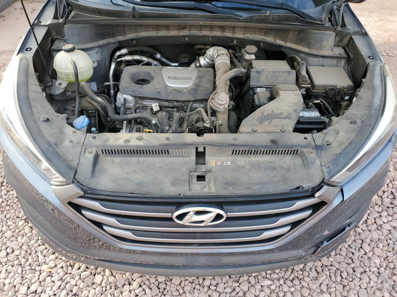 2016 Hyundai Tucson VIN KM8J33A26GU128562 Copart auction photo, front end damage thumbnail 14