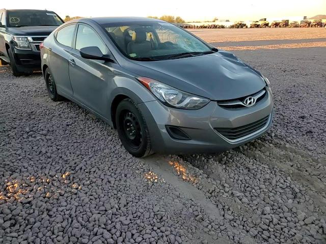 2012 Hyundai Elantra VIN 5NPDH4AEXCH067126 Copart auction photo, front end / side damage thumbnail 11
