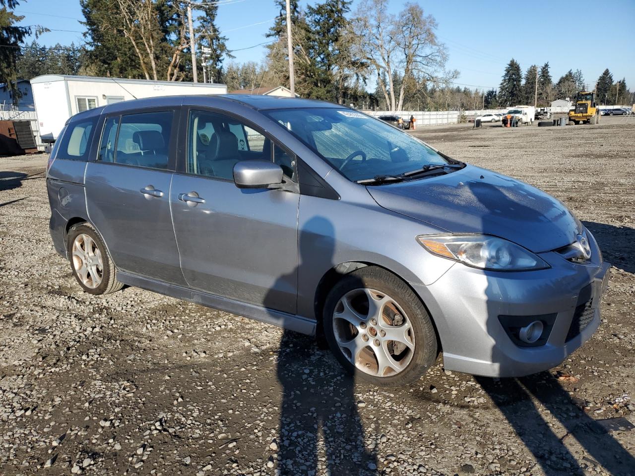 2010 Mazda 5 VIN JM1CR2WL8A0370954 Copart auction photo, side damage thumbnail 4
