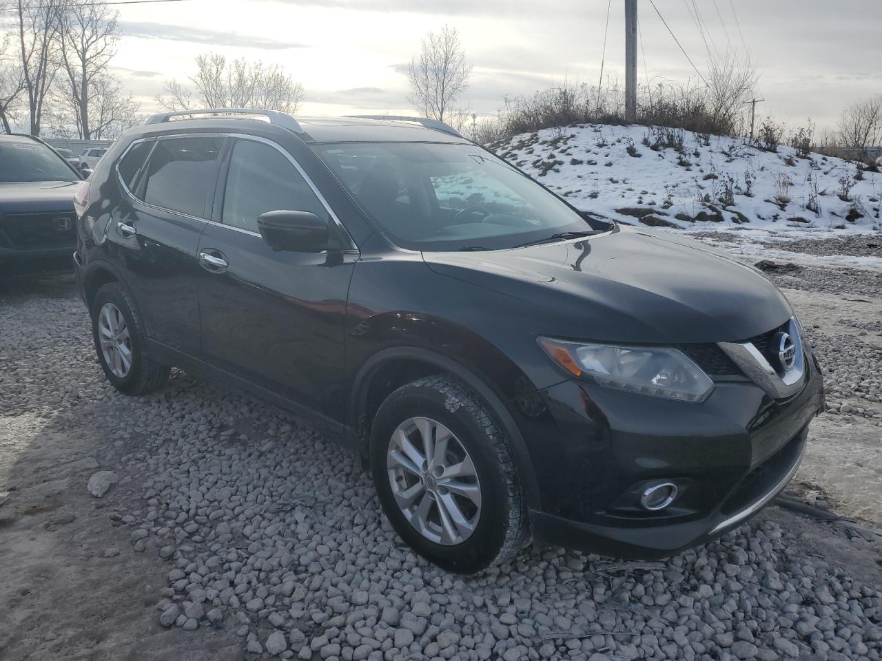 2016 Nissan Rogue VIN 5N1AT2MV9GC912174 Copart auction photo, side damage thumbnail 4