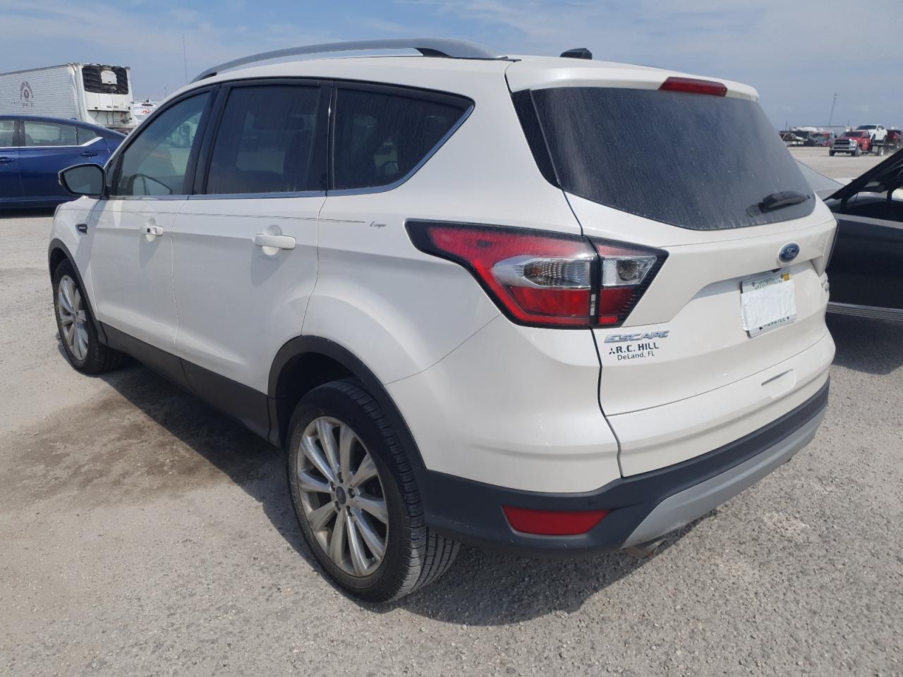 2017 Ford Escape VIN 1FMCU0J96HUC56125 Copart auction photo, water/flood damage thumbnail 2