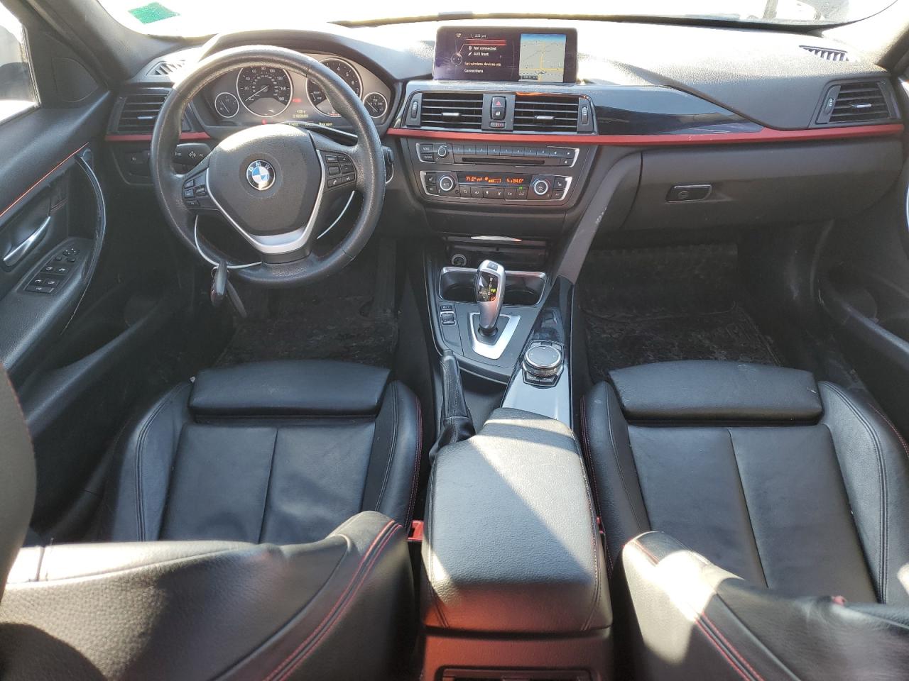 2015 BMW 3er VIN WBA3B3C55FF545663 Copart auction photo, side / rear end damage thumbnail 8