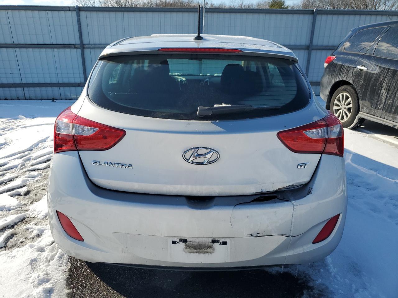 2017 Hyundai Elantra VIN KMHD35LH4HU383139 Copart auction photo, front end damage thumbnail 6