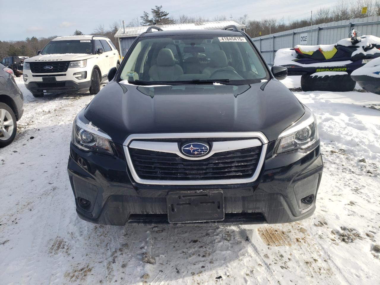 2020 Subaru Forester VIN JF2SKAJC3LH607065 Copart auction photo, rear end / side damage thumbnail 5