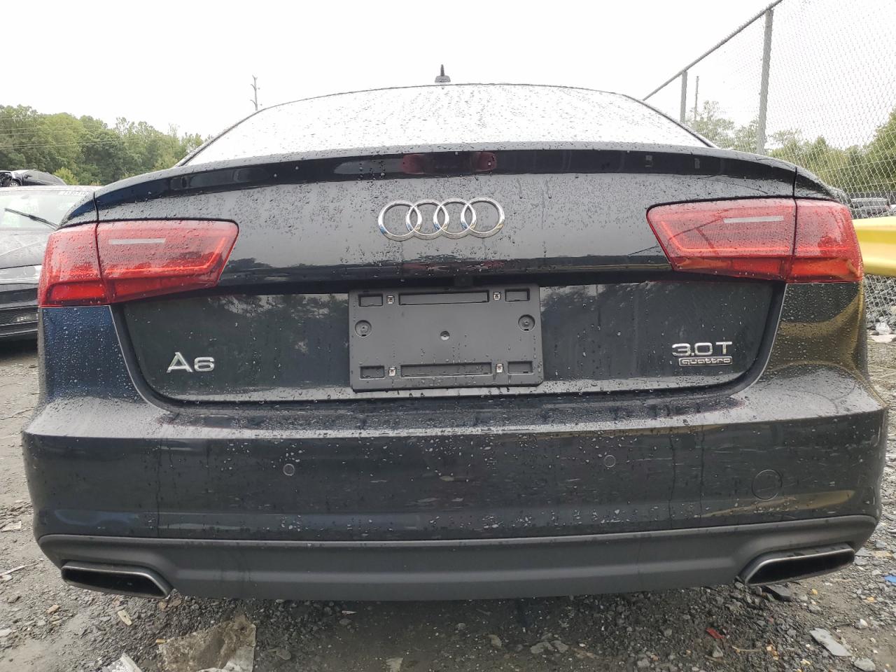 2018 Audi A6 VIN WAUF3AFC2JN107013 Copart auction photo, front end / rear end damage thumbnail 6