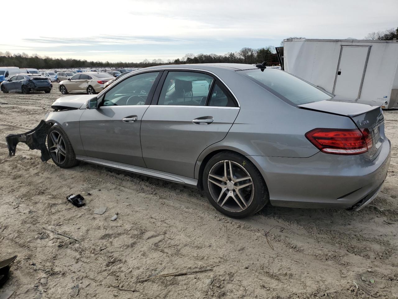 2014 Mercedes-Benz E-klasse VIN WDDHF8JBXEA923609 Copart auction photo, front end damage thumbnail 2
