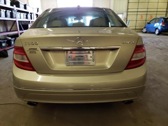 2010 Mercedes-Benz C-klasse VIN WDDGF8BBXAF422565 Copart auction photo, front end damage thumbnail 6