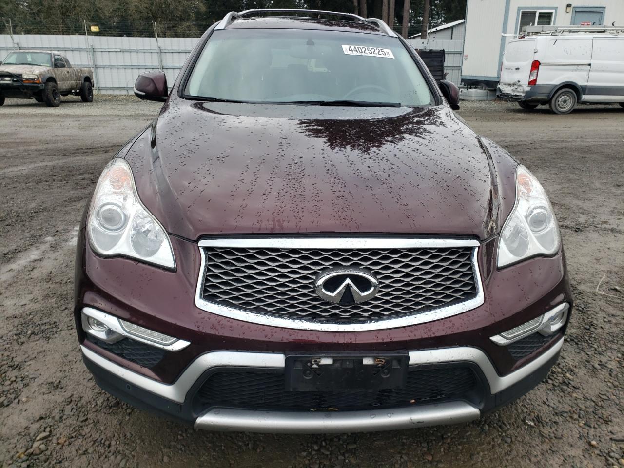 2016 Infiniti QX50 VIN JN1BJ0RR7GM269352 Copart auction photo, side damage thumbnail 5