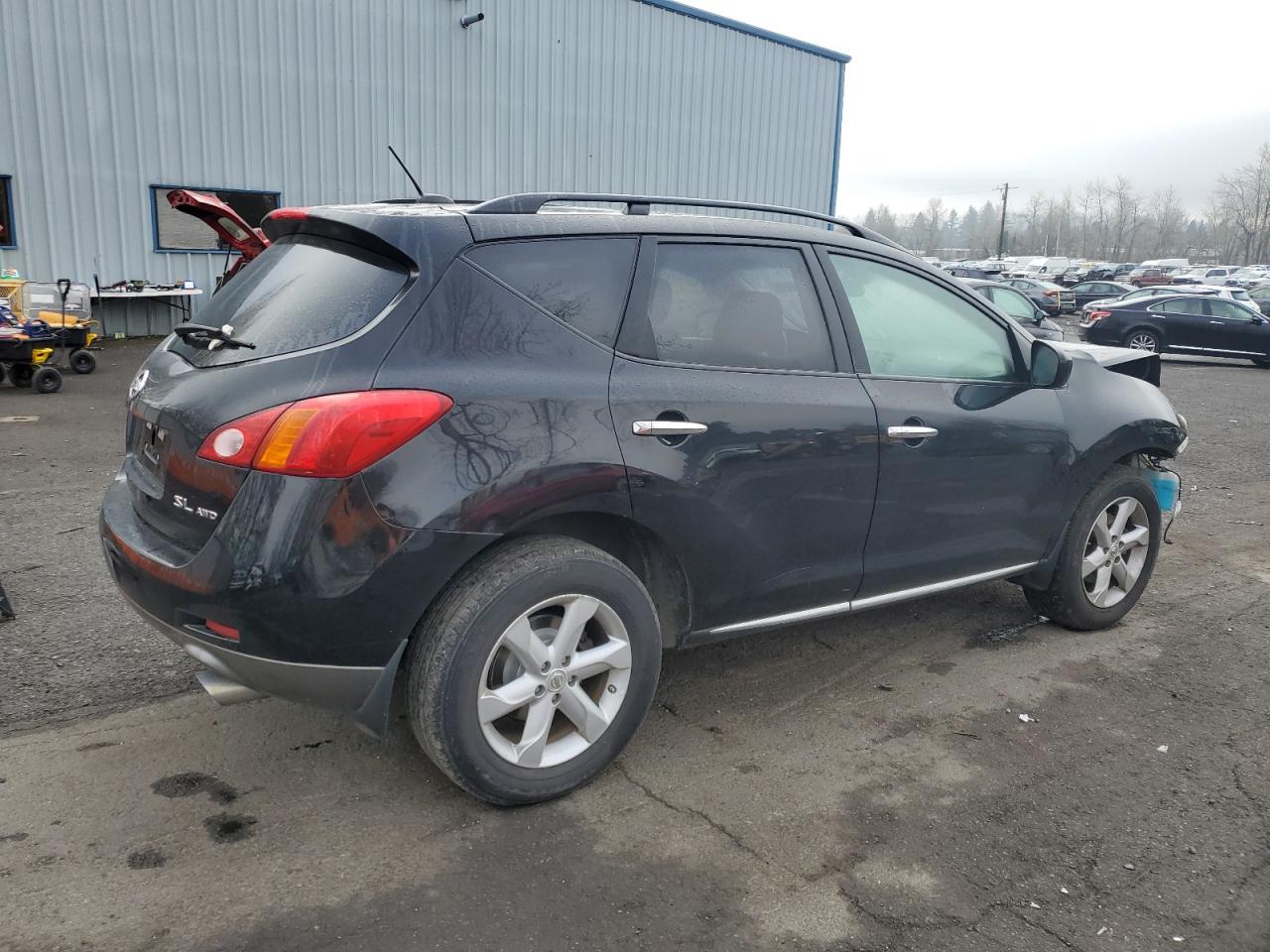 2009 Nissan Murano VIN JN8AZ18W69W137547 Copart auction photo, front end damage thumbnail 3