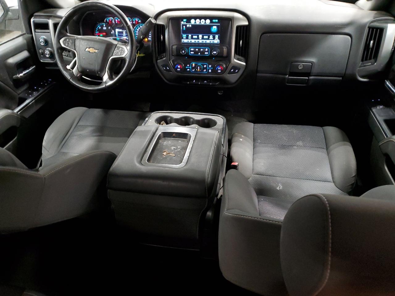 2018 Chevrolet Silverado VIN 1GCVKREC1JZ184353 Copart auction photo, front end / side damage thumbnail 8