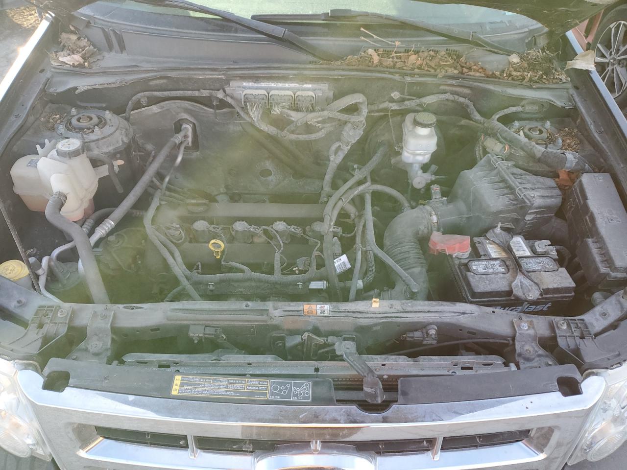 2012 Ford Escape VIN 1FMCU9D71CKC04341 Copart auction photo, undercarriage damage thumbnail 12