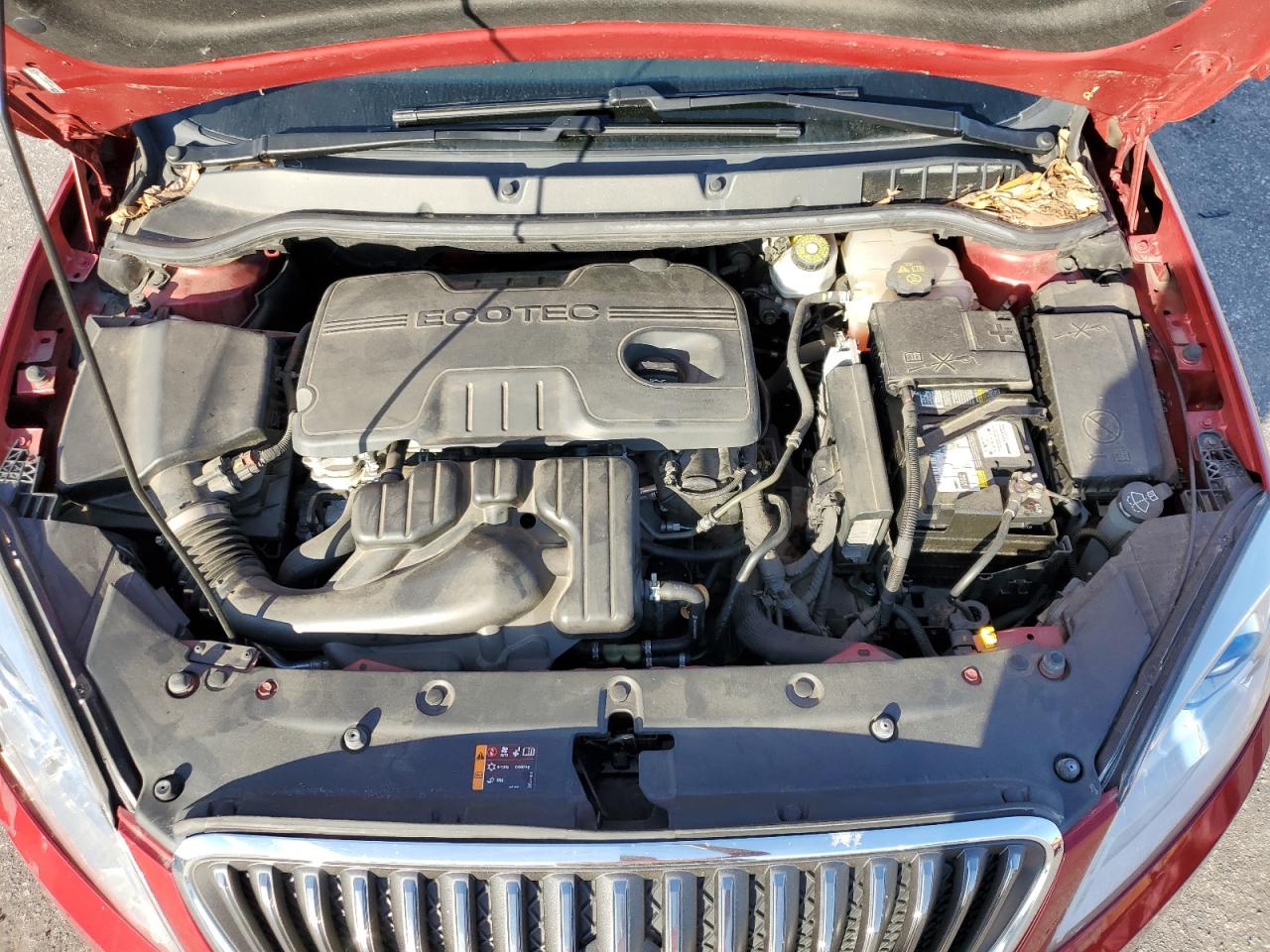 2012 Buick Verano VIN 1G4PS5SK3C4131209 Copart auction photo, front end / side damage thumbnail 11