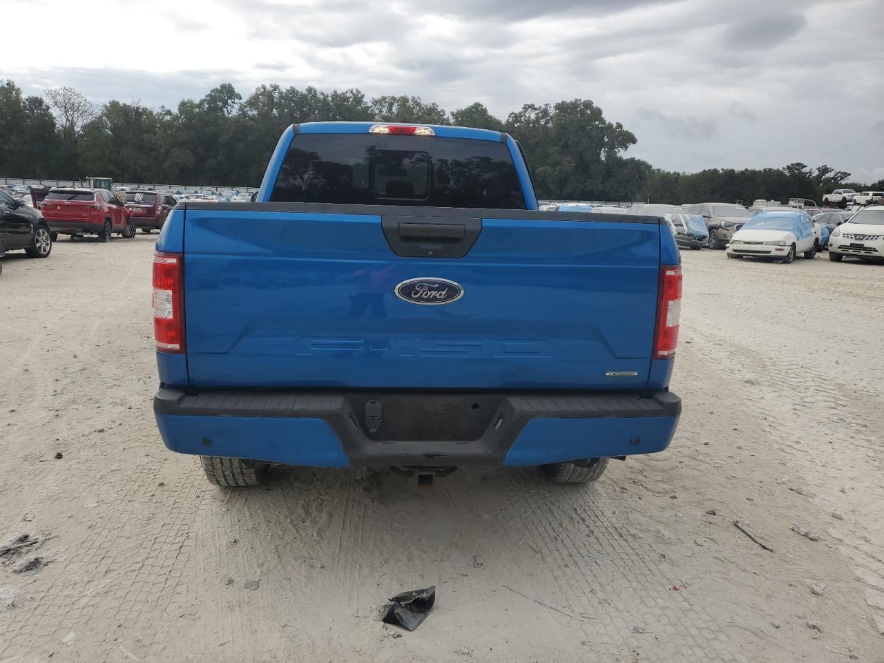 2019 Ford F-150 VIN 1FTEX1EPXKFA59683 Copart auction photo, side damage thumbnail 6