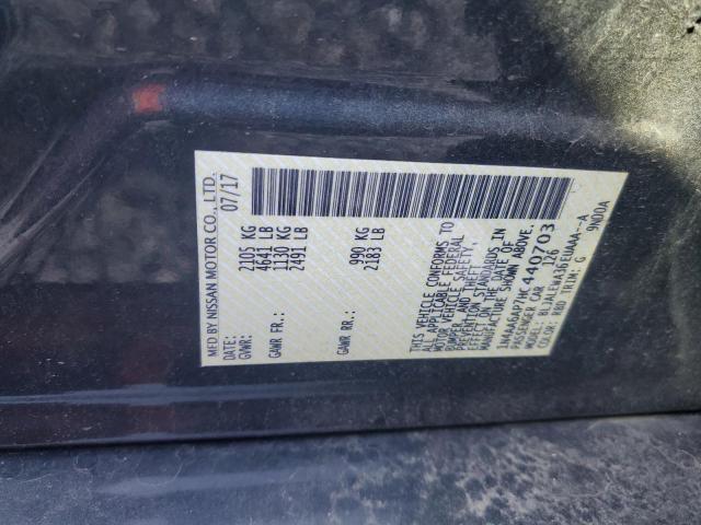 2017 Nissan Maxima VIN 1N4AA6AP7HC440703 Copart auction photo, front end damage thumbnail 12