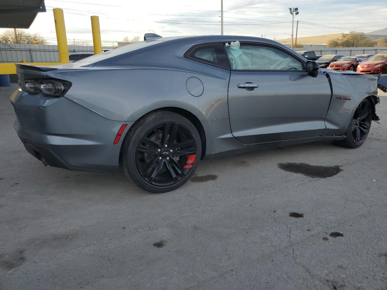 2021 Chevrolet Camaro VIN 1G1FD1RS9M0125635 Copart auction photo, front end damage thumbnail 3