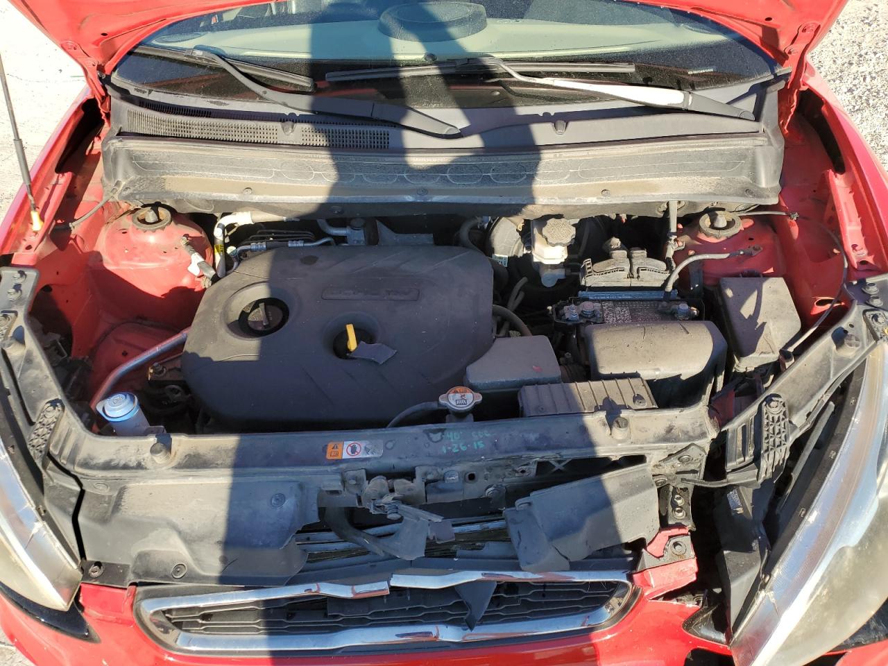 2013 KIA Soul VIN KNDJT2A69D7548439 Copart auction photo, front end damage thumbnail 12