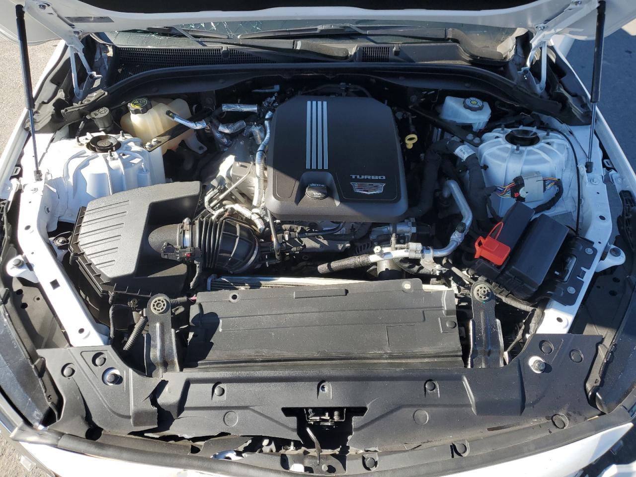 2021 Cadillac CT5 VIN 1G6DU5RKXM0127211 Copart auction photo, front end damage thumbnail 12