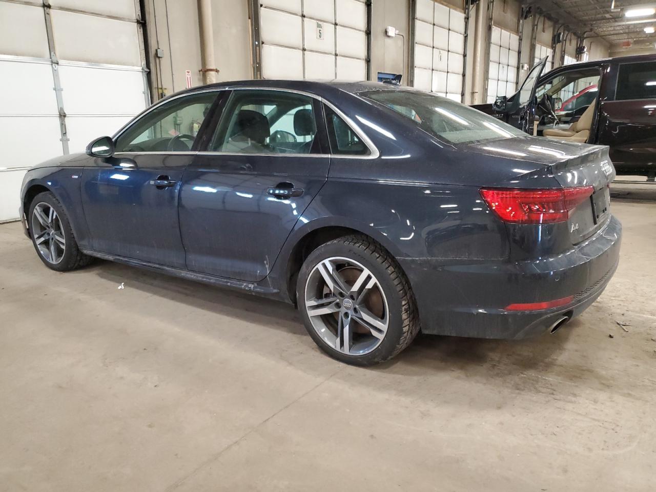2017 Audi A4 VIN WAUENAF41HN054877 Copart auction photo, front end damage thumbnail 2
