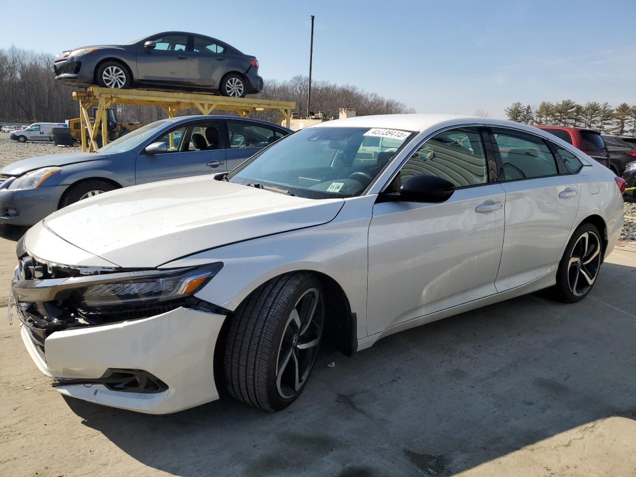 2021 Honda Accord VIN 1HGCV1F35MA120268