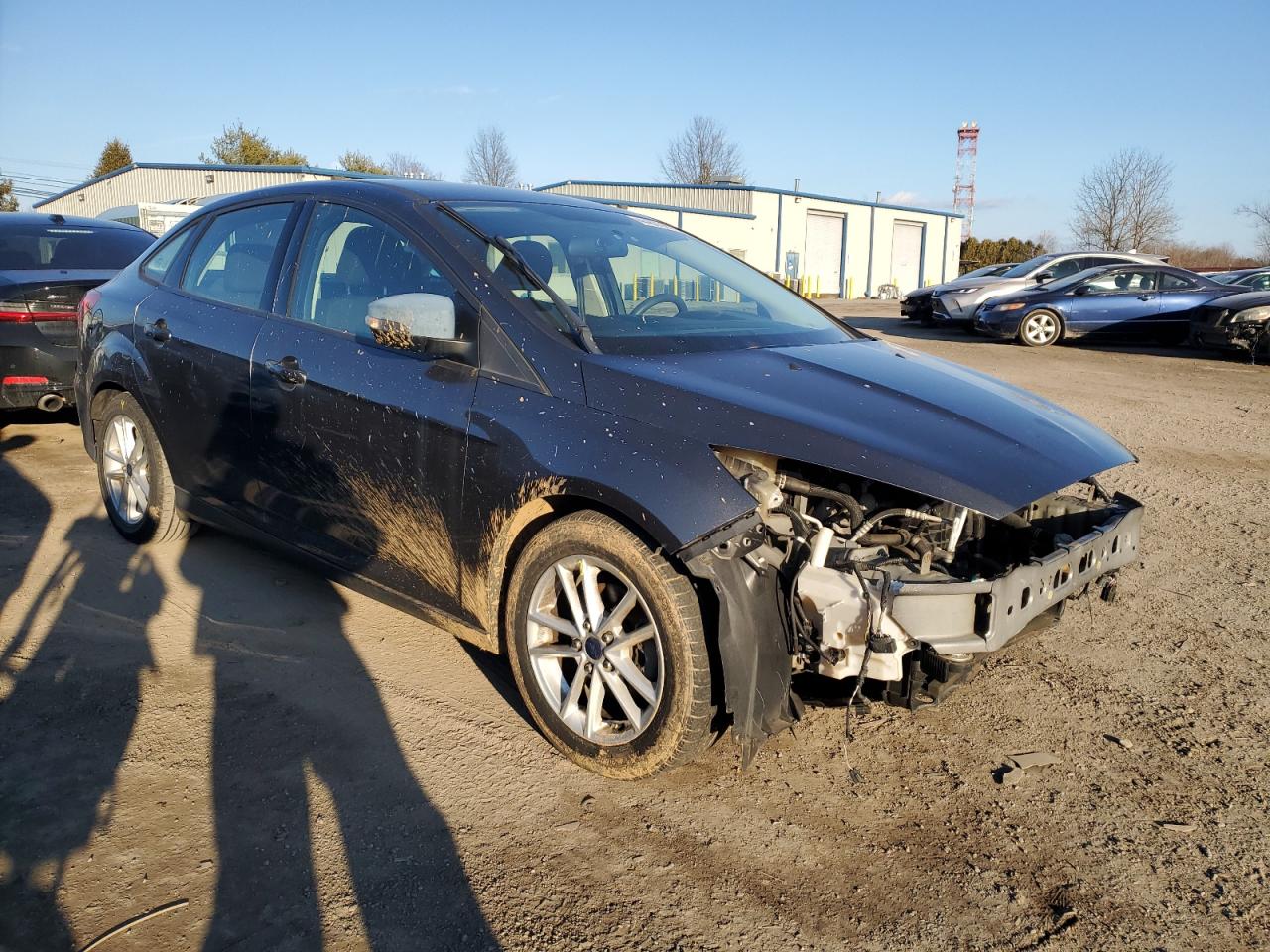 2016 Ford Focus VIN 1FADP3F2XGL248746 Copart auction photo, front end / minor dent/scratches damage thumbnail 4