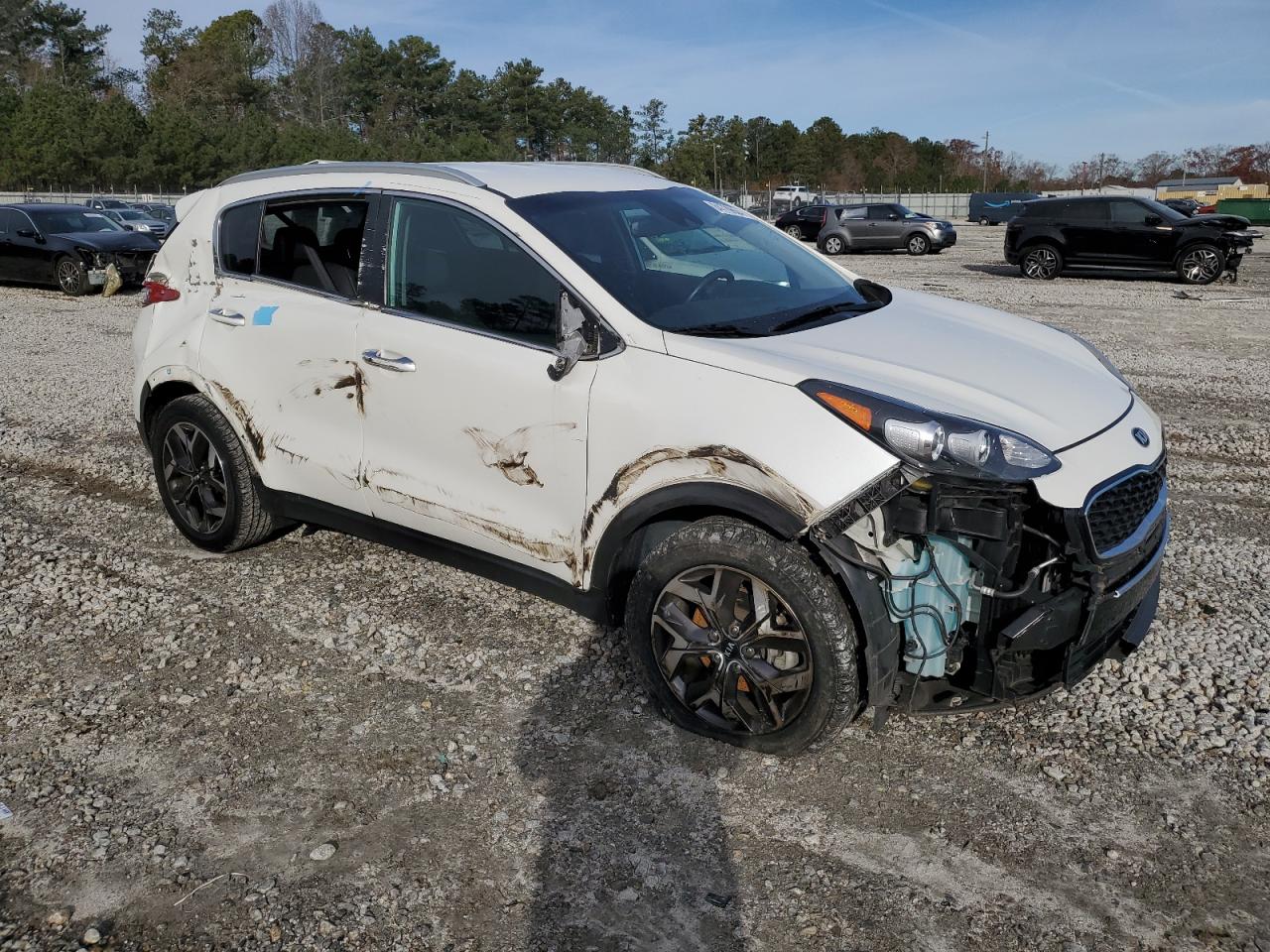 2021 KIA Sportage VIN KNDPN3AC1M7926267 Copart auction photo, all over damage thumbnail 4