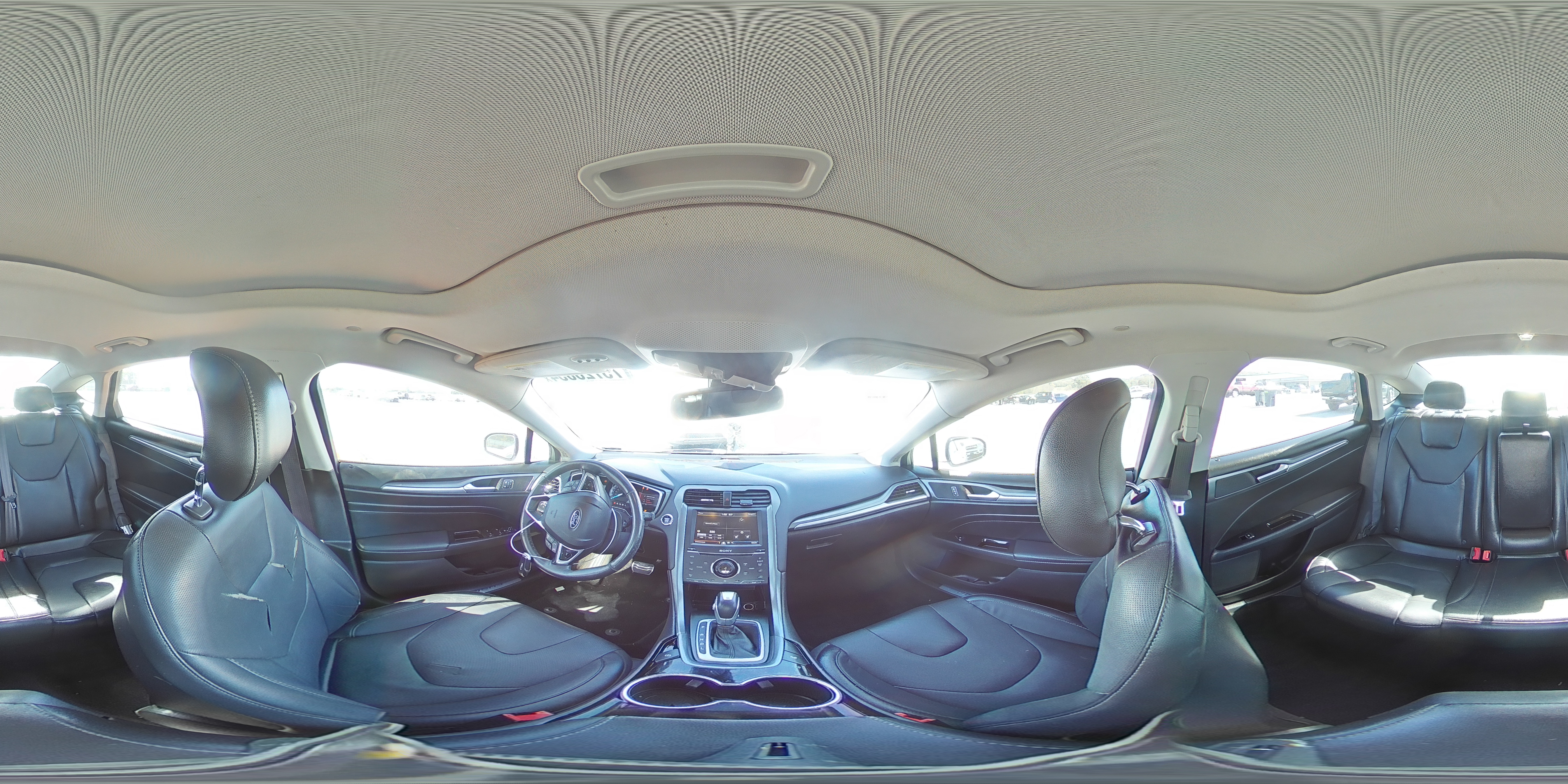 2014 Ford Fusion VIN 3FA6P0RU3ER168708 Copart auction photo, front end / side damage thumbnail 12