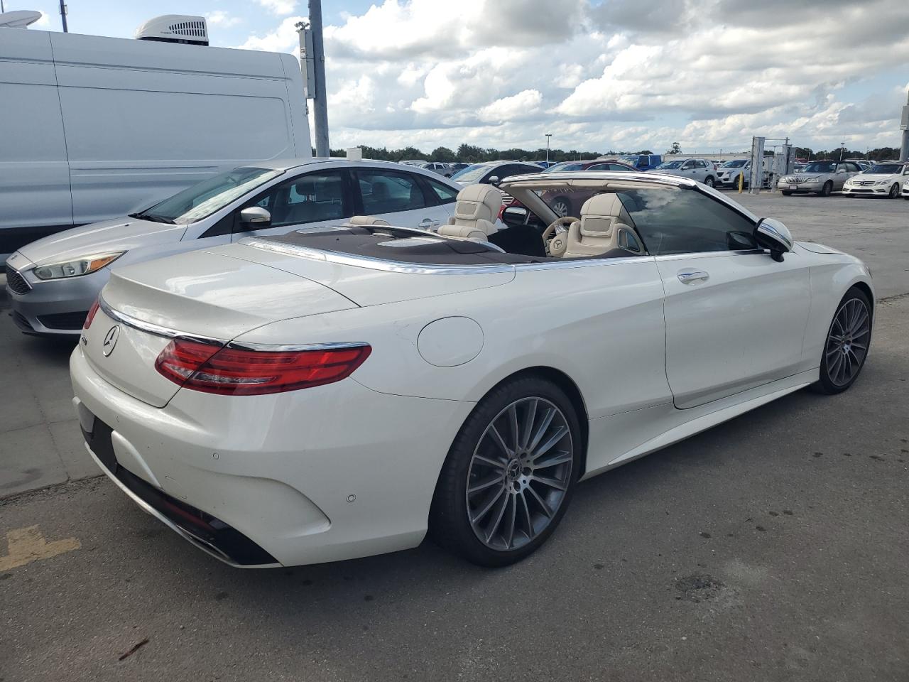2017 Mercedes-Benz S-klasse VIN WDDXK8CB9HA027844 Copart auction photo, water/flood damage thumbnail 3
