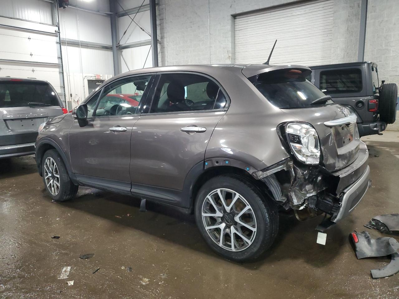 2016 Fiat 500 VIN ZFBCFYET0GP427650 Copart auction photo, rear end damage thumbnail 2