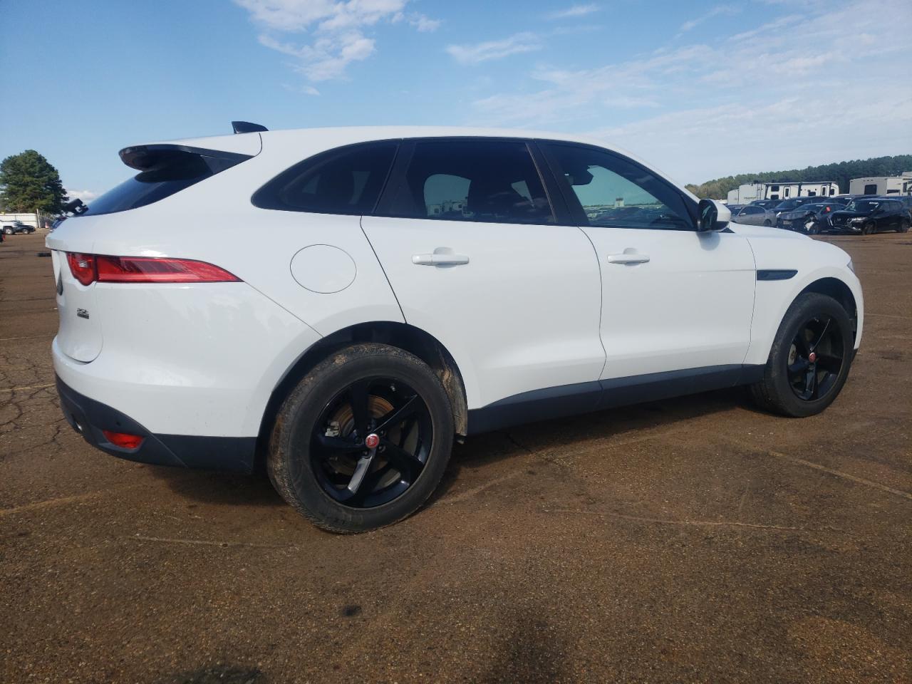2020 Jaguar F-Pace VIN SADCJ2FX0LA632252 Copart auction photo, rear end damage thumbnail 3
