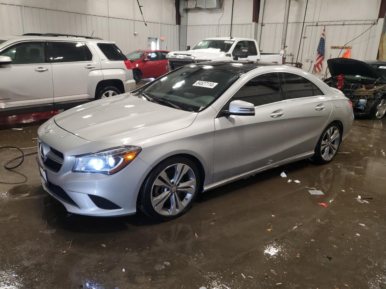 2014 Mercedes-Benz CLA-klasse VIN WDDSJ4EB8EN038051