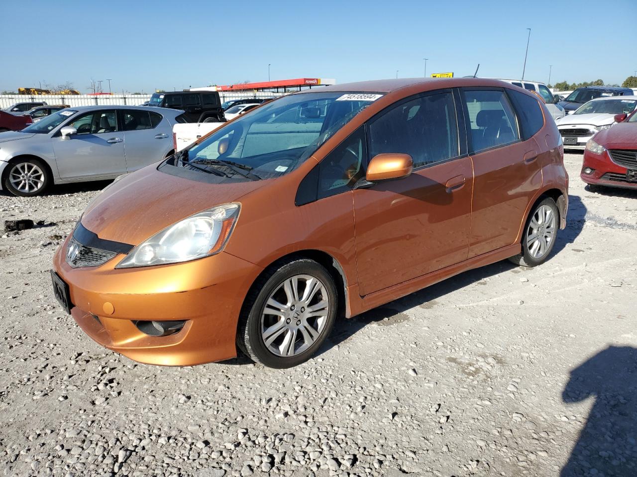 2010 Honda Fit VIN JHMGE8H44AS003221