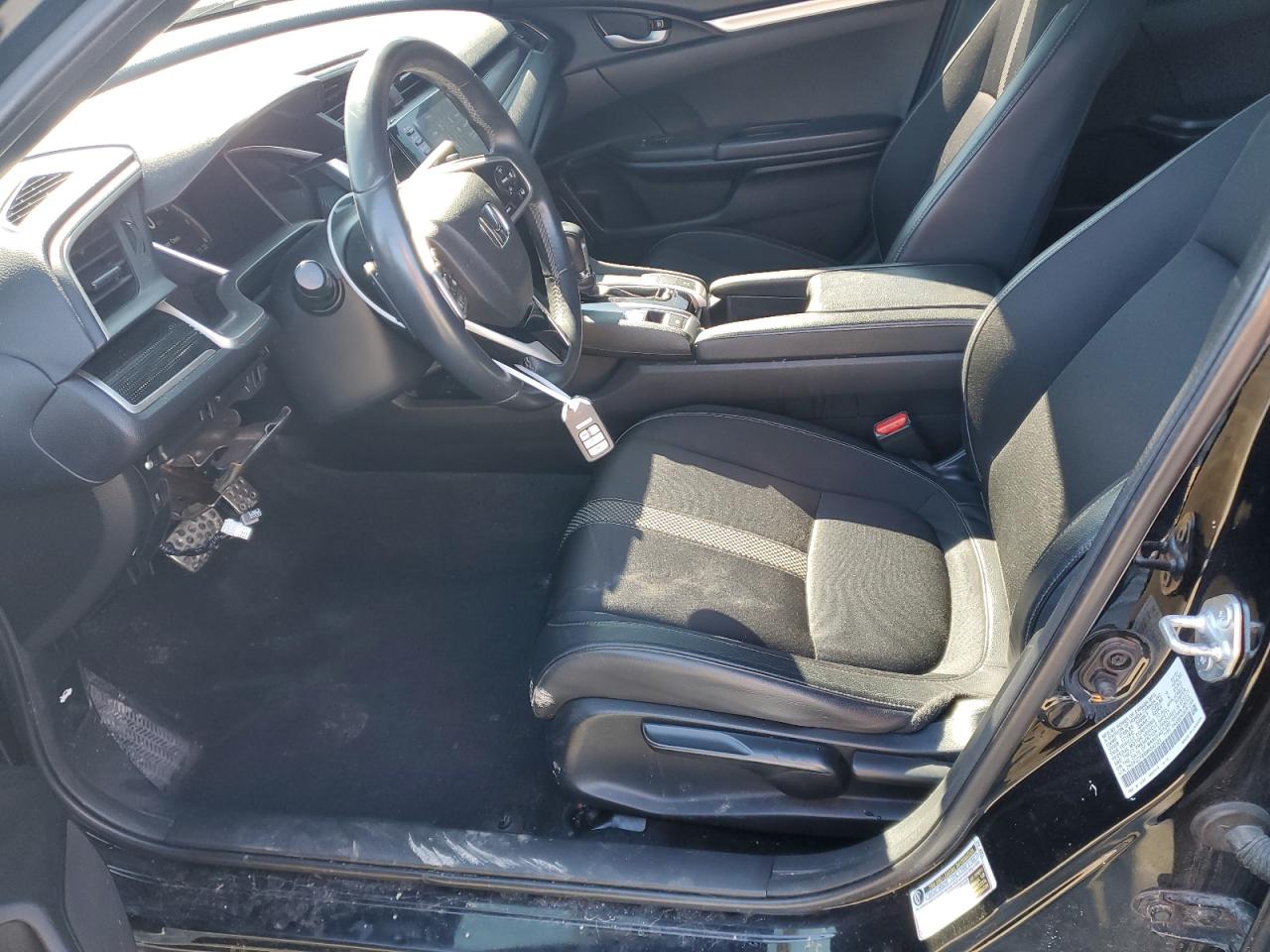 2021 Honda Civic VIN 2HGFC2F88MH540323 Copart auction photo, side damage thumbnail 7