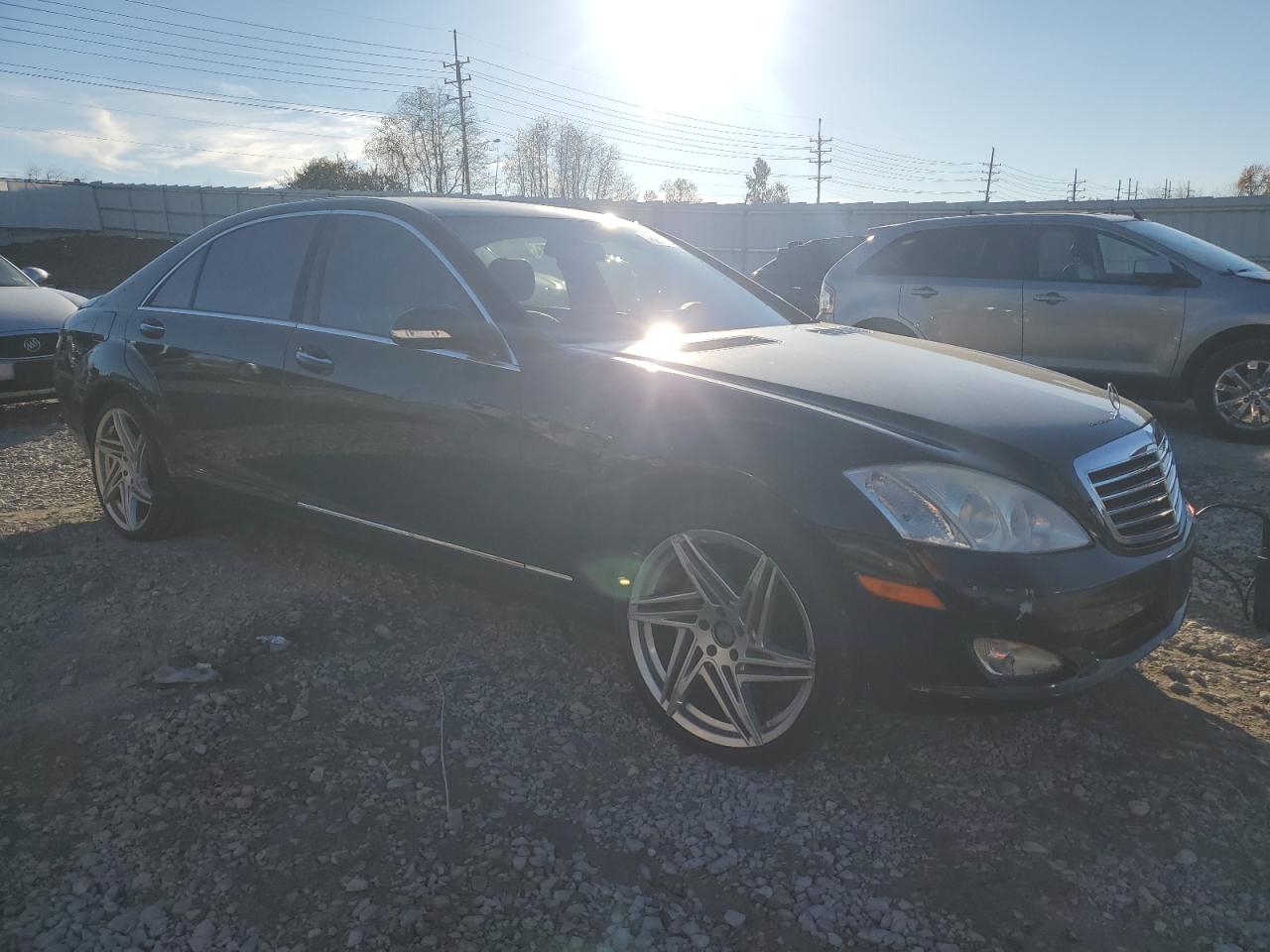 2007 Mercedes-Benz S-klasse VIN WDDNG71X17A051989 Copart auction photo, front end damage thumbnail 4