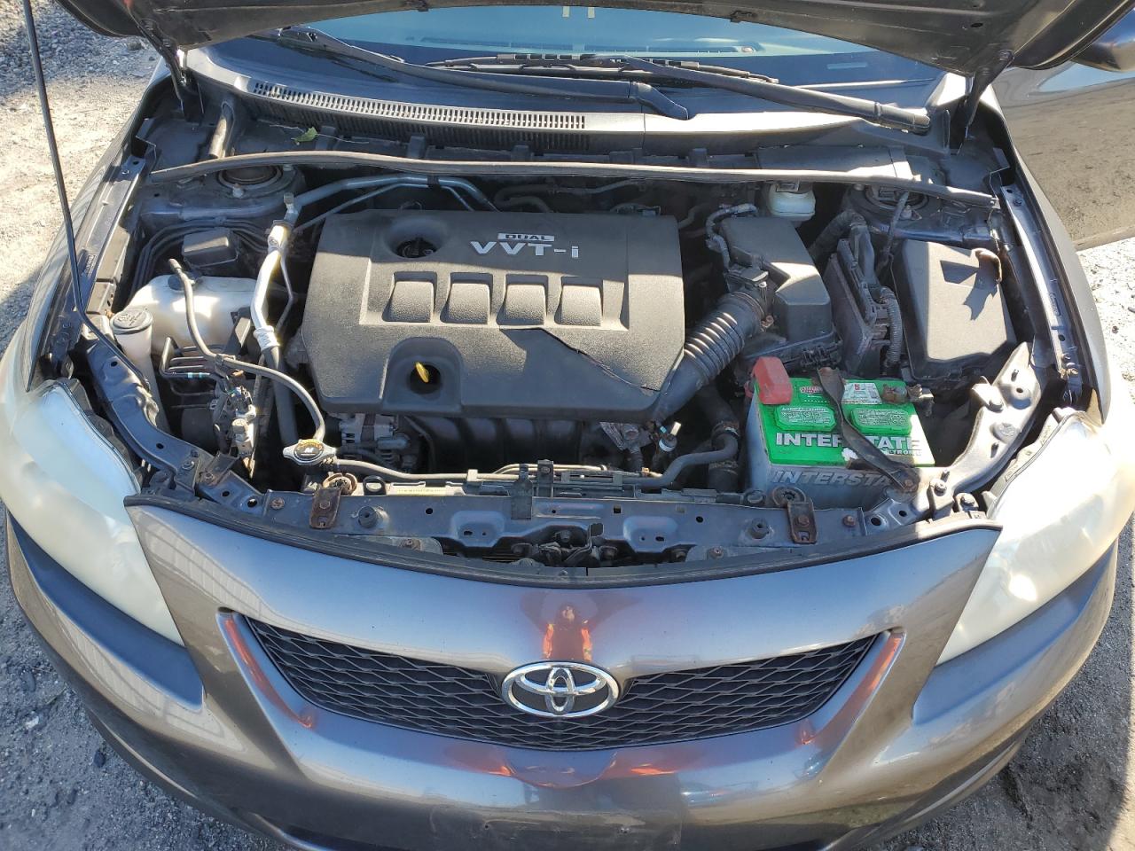 2009 Toyota Corolla VIN JTDBL40E79J045267 Copart auction photo, mechanical damage thumbnail 11