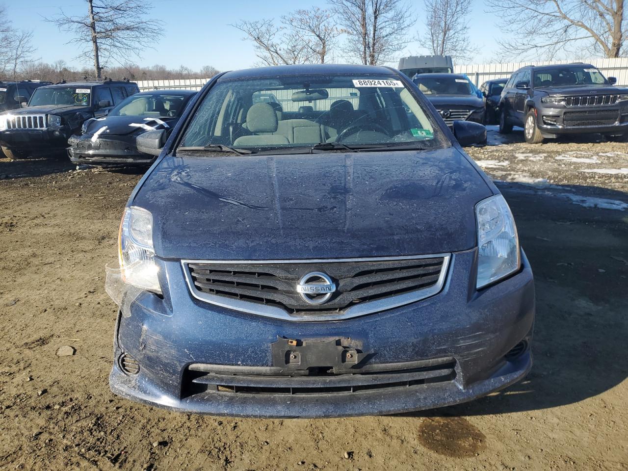 2010 Nissan Sentra VIN 3N1AB6AP0AL615135 Copart auction photo, front end / minor dent/scratches damage thumbnail 5
