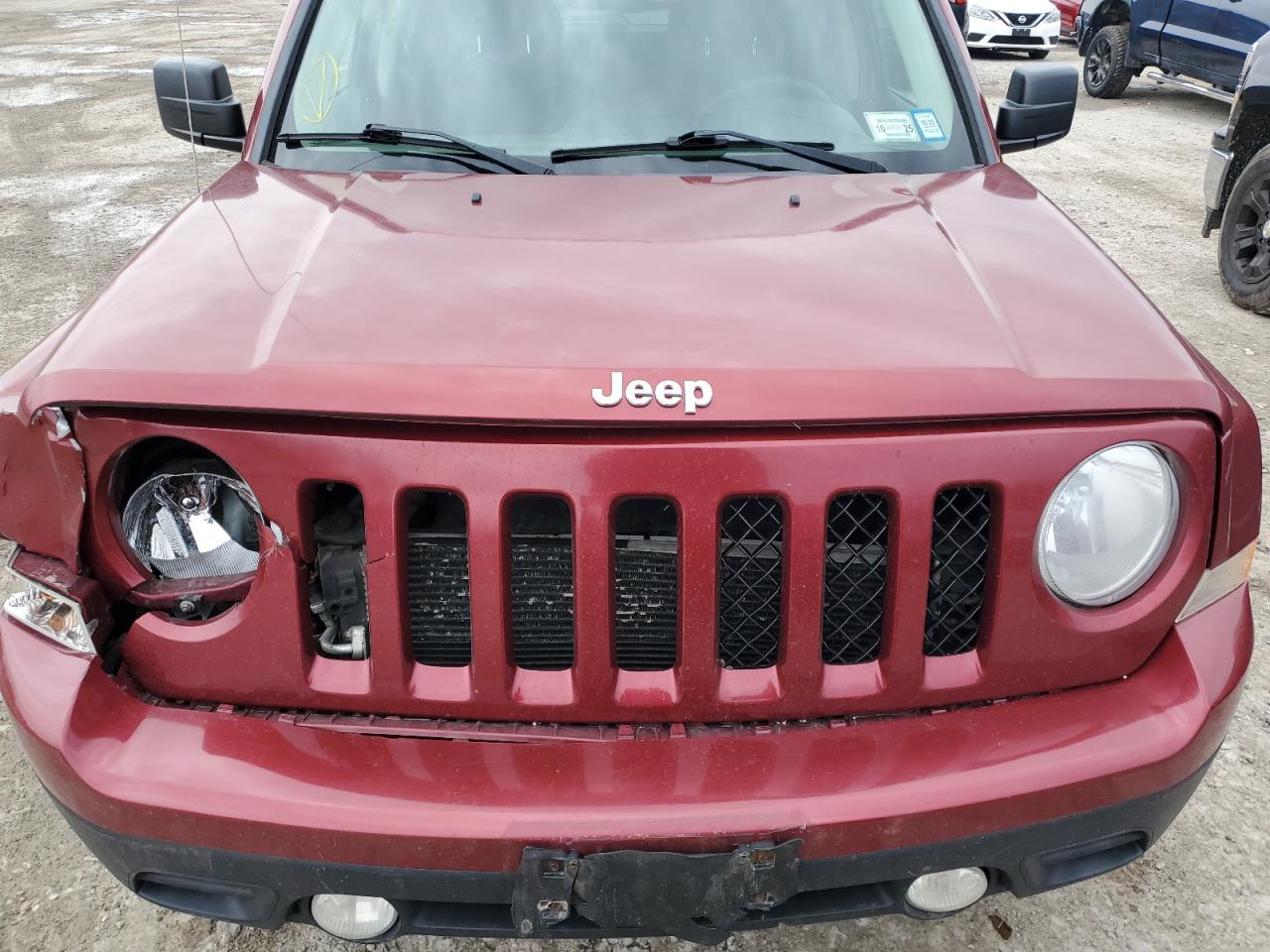 2014 Jeep Liberty (Patriot) VIN 1C4NJRFBXED689416 Copart auction photo, front end damage thumbnail 12