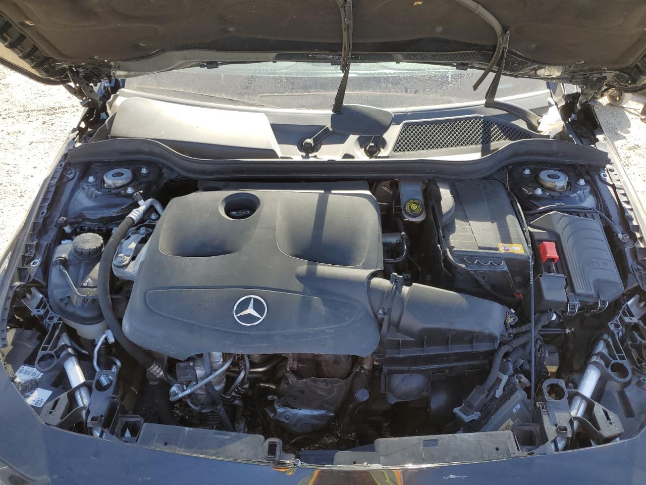 2014 Mercedes-Benz CLA-klasse VIN WDDSJ4EB4EN050679 Copart auction photo, all over damage thumbnail 11