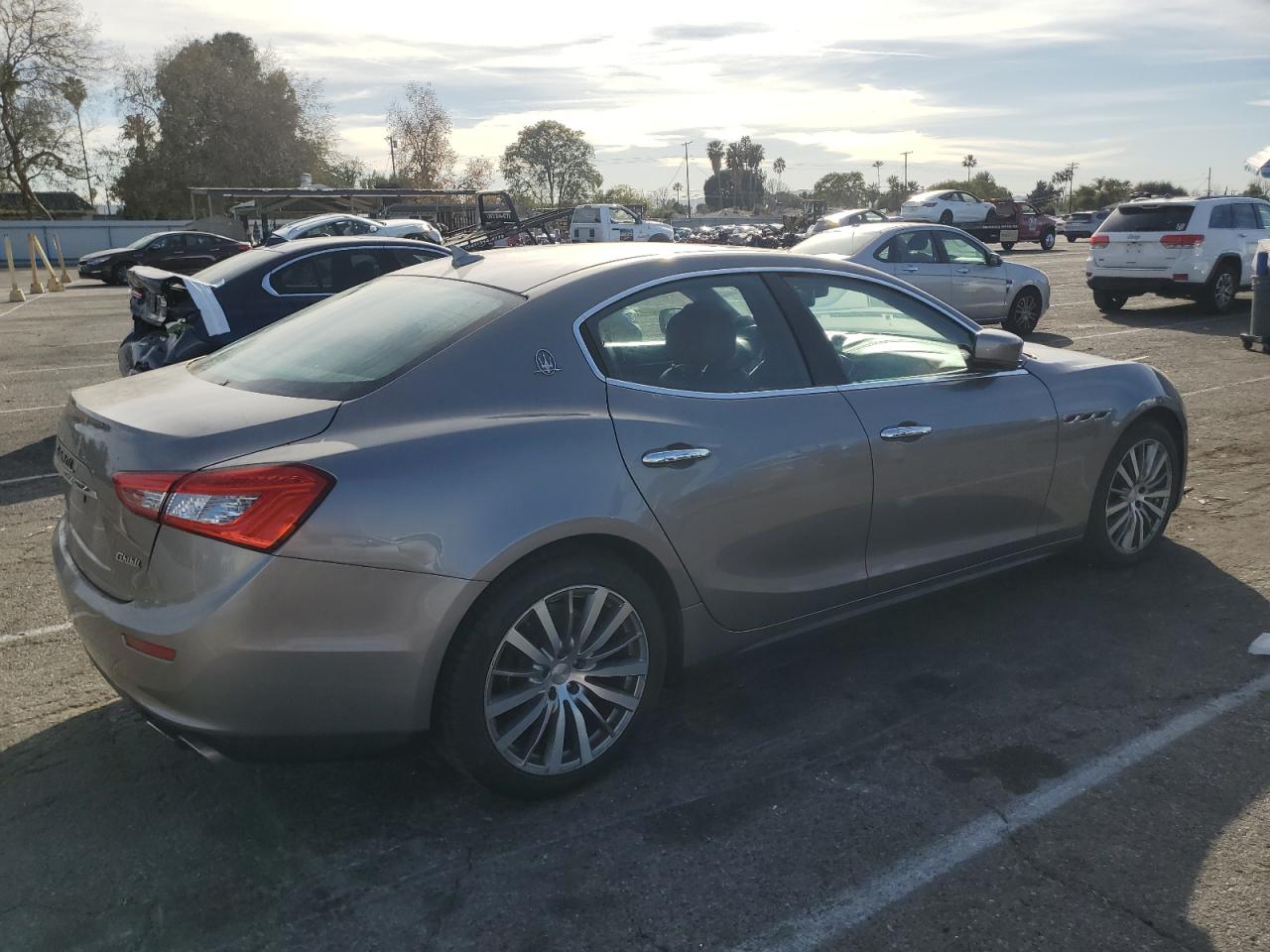 2016 Maserati Ghibli VIN ZAM57RSA9G1176377 Copart auction photo, mechanical / minor dent/scratches damage thumbnail 3