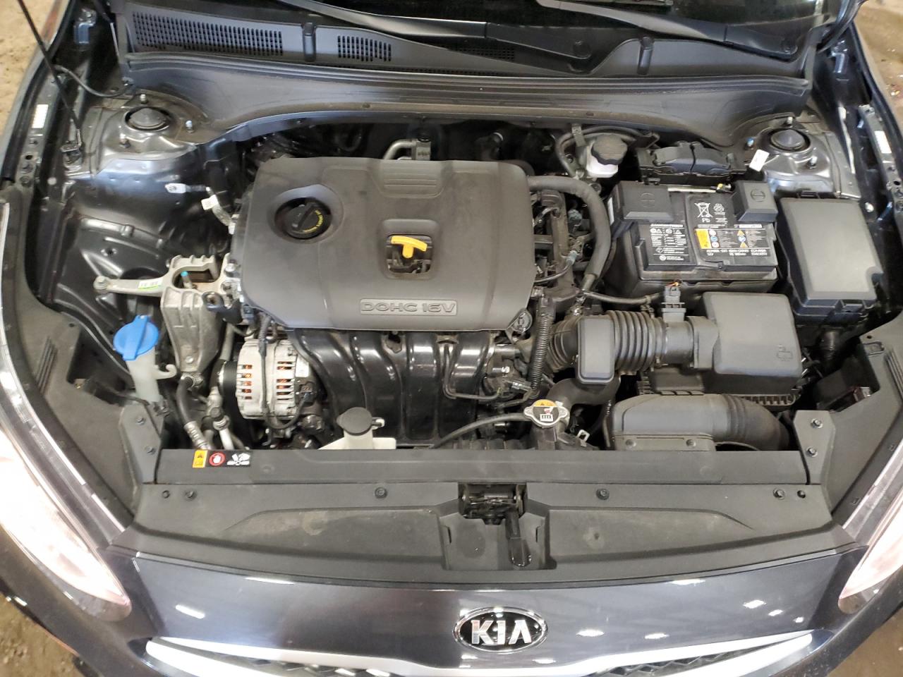 2021 KIA Forte VIN 3KPF24AD4ME373570 Copart auction photo, rear end / side damage thumbnail 12