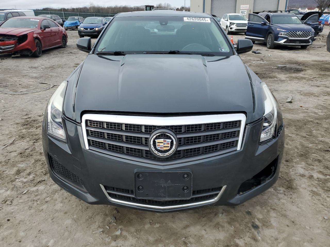 2014 Cadillac ATS VIN 1G6AG5RX1E0176014 Copart auction photo, front end damage thumbnail 5