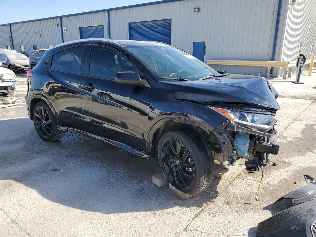 2022 Honda HR-V VIN 3CZRU5H15NM718437 Copart auction photo, side / minor dent/scratches damage thumbnail 4