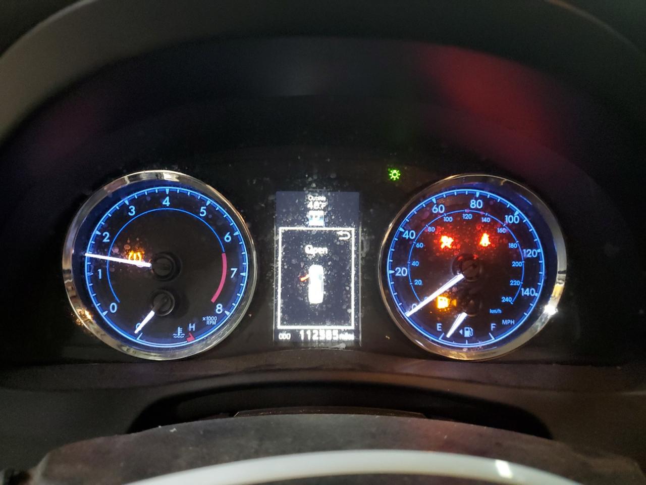 2019 Toyota Corolla VIN 5YFBURHE6KP916644 Copart auction photo, side damage thumbnail 9